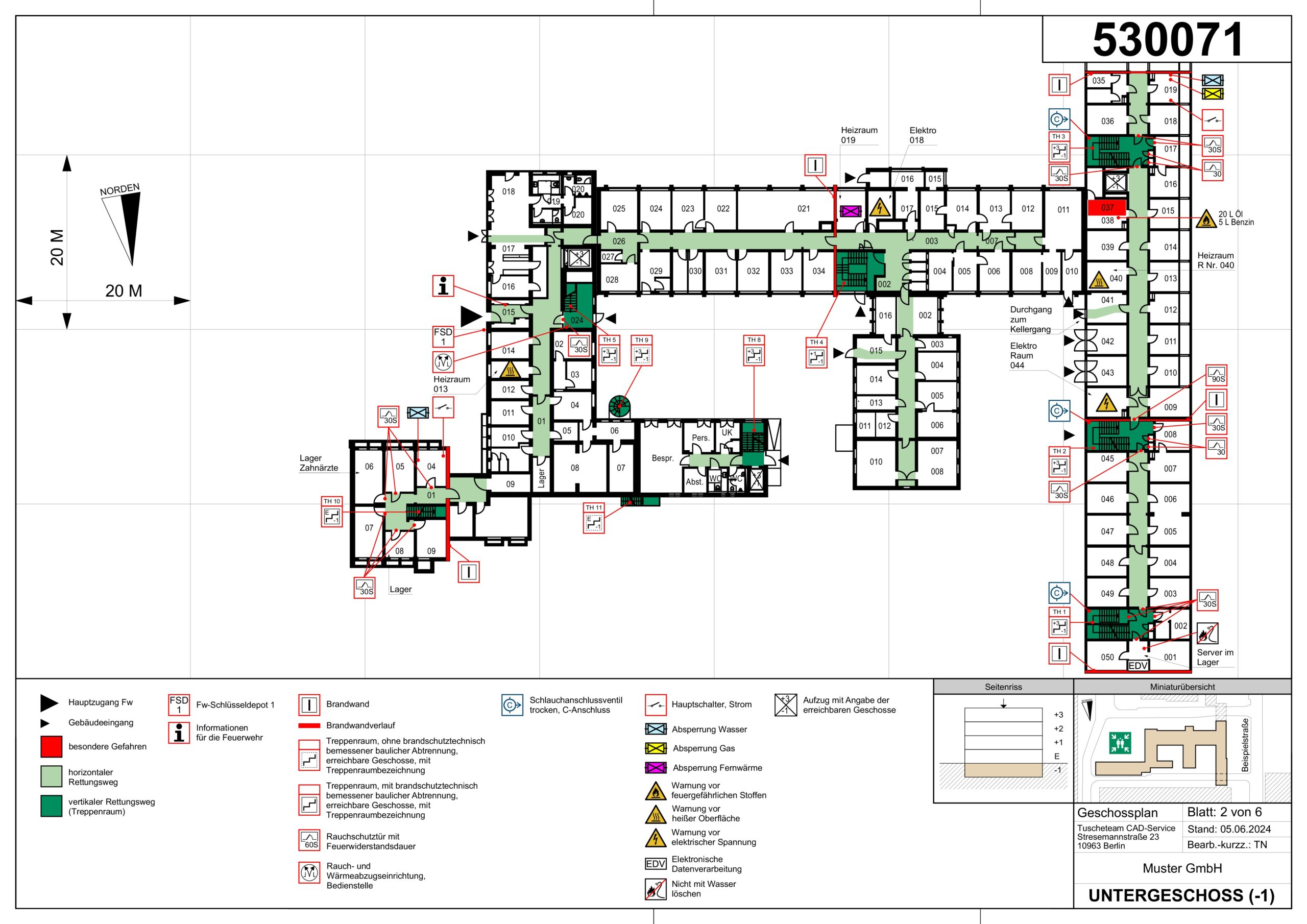 Feuerwehrplan Berlin